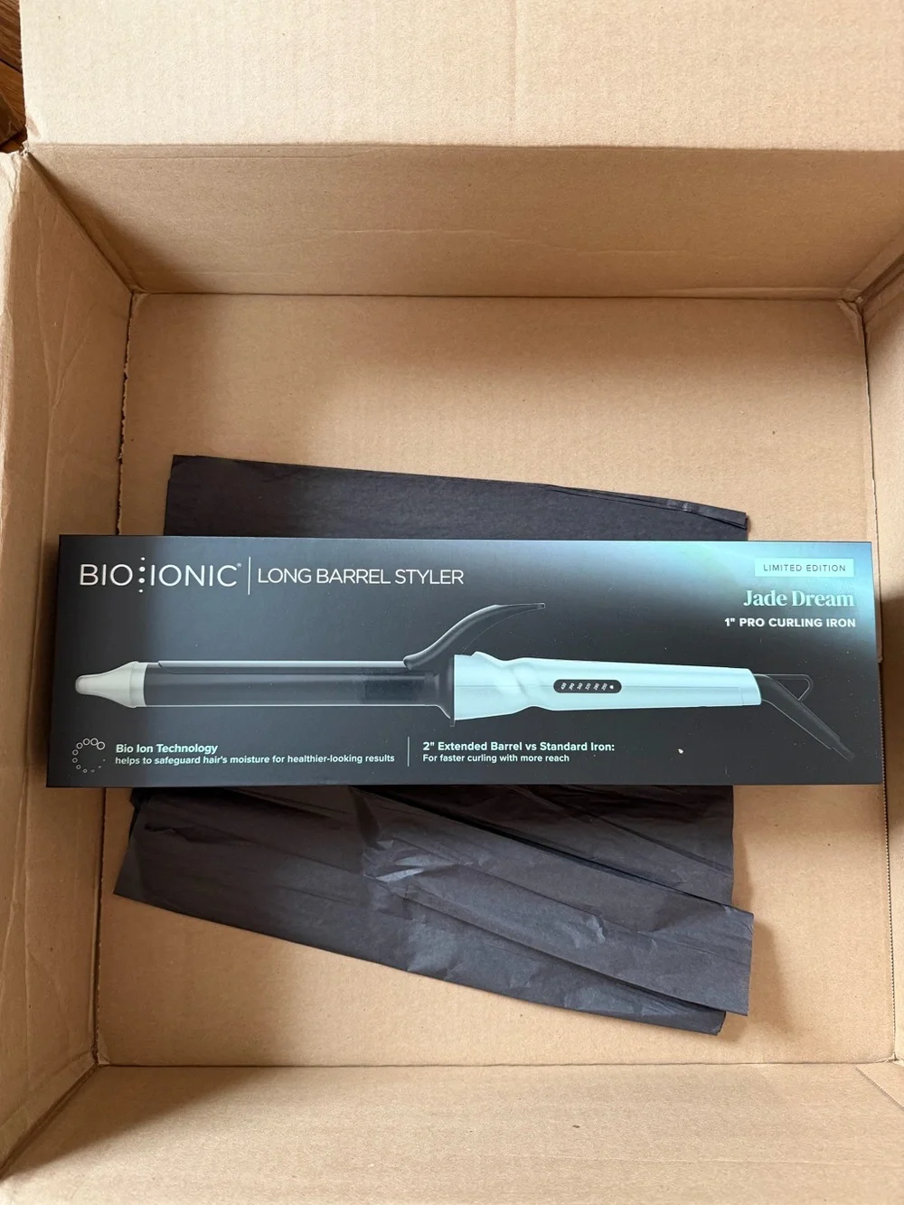 Bio Ionic Jade Dream Long Barrel Curling Iron